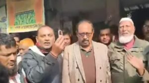 বিএনপি নেতার উপস্থিতিতে খোলা হলো আ. লীগ অফিসের তালা